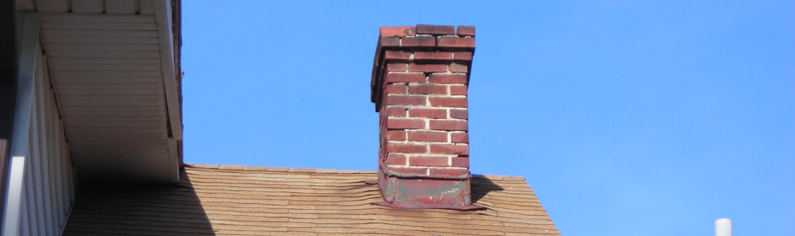 Masonry chimney in need of repair